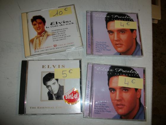 CD et coffret 4 CD d'Elvis PRESLEY