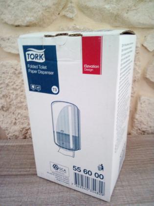 Distributeur professionnel de papier toilette Blanc TORK