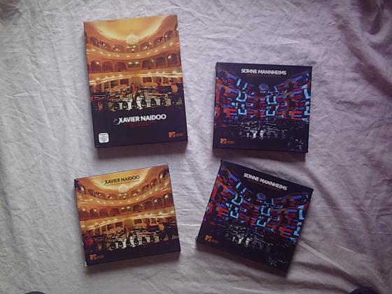 CD & DVD des SÖHNE MANNHEIMS (groupe de Xavier Naidoo)
