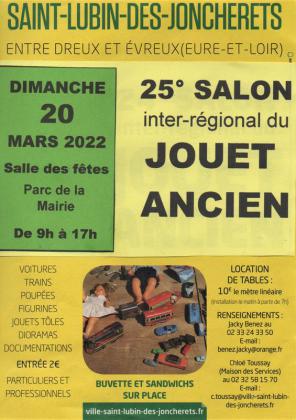 Salon Inter-Régional du Jouet Ancien de Saint-Lubin-des-Joncherets