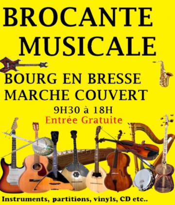 Brocante Musicale de Bourg-en-Bresse