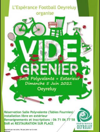 Vide-greniers - Oeyreluy