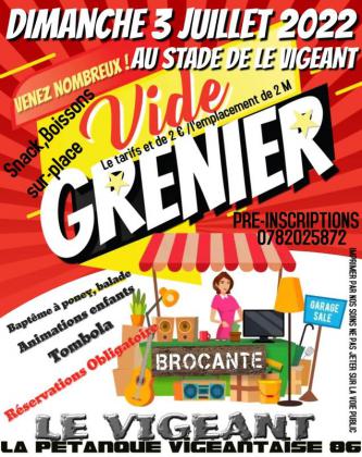Brocante, Vide-greniers - Le Vigeant