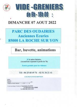 Vide-greniers de La Roche-sur-Yon