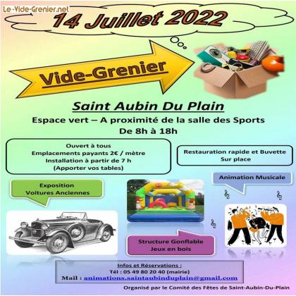 Vide-greniers de Saint-Aubin-du-Plain