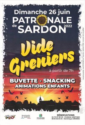 Vide-greniers de Sardon