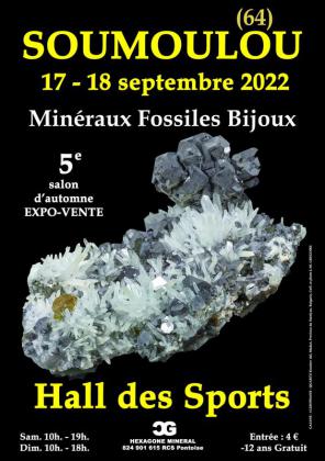 5e salon minéraux fossiles bijoux de Soumoulou