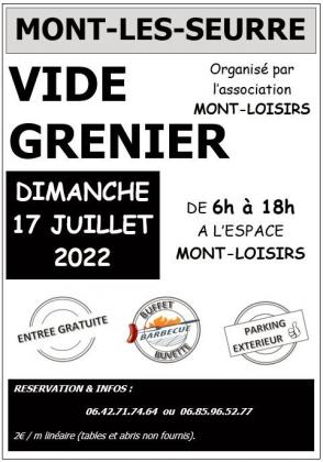 Vide-greniers de Mont-lès-Seurre
