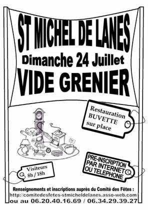 Vide-greniers de Saint-Michel-de-Lanès
