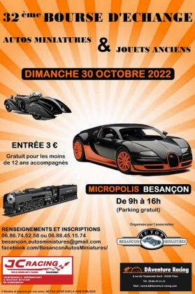32e bourse d'échange de véhicules miniatures de Besançon