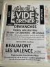 Brocante, Vide grenier de Beaumont-lès-Valence