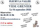 Vide grenier de Fleury-la-Vallée