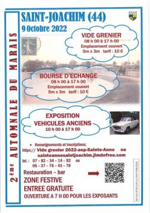 VIDE GRENIER - BOURSE D'ECHANGE - EXPO VEHICULES ANCIENS