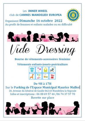Vide-dressing féminin et puériculture de Mandelieu-la-Napoule