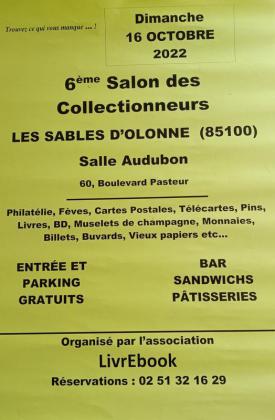 6eme salon des collectionneurs - Les Sables-d'Olonne