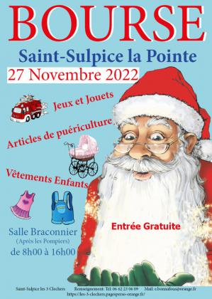 Bourse aux Jouets de Saint-Sulpice-la-Pointe