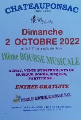 Bourse musicale de Châteauponsac