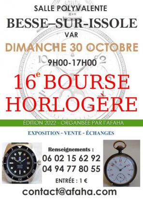 16eme bourse horlogère de Besse-sur-Issole