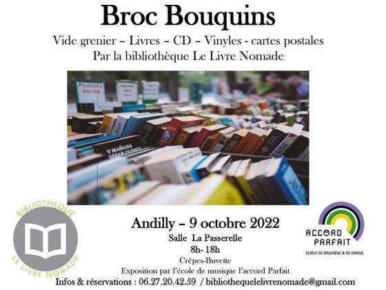 Broc bouquins - Andilly