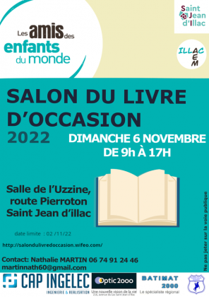 Salon du livre d'occasion de Saint-Jean-d'Illac