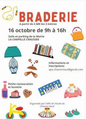 Braderie - La Chapelle-Chaussée