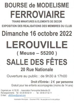 Bourse de modélisme ferroviaire - Lérouville