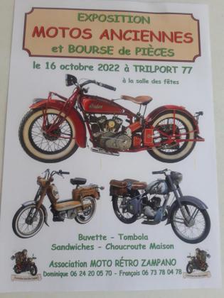 Bourse et exposition de moto ancienne - Trilport