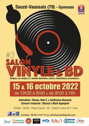 Salon du vinyle , cd , bd - Sauzé-Vaussais