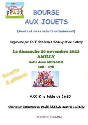 Bourse aux jouets - Amilly