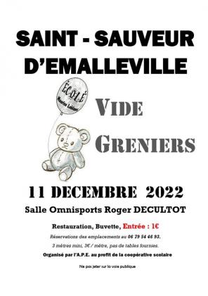 Vide grenier - Saint-Sauveur-d'Emalleville