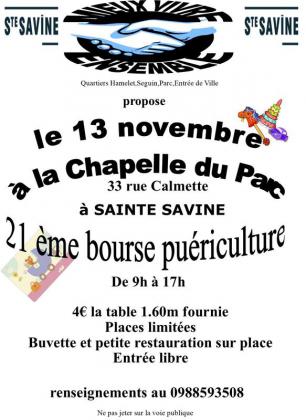 21eme bourse de puériculture - Sainte-Savine