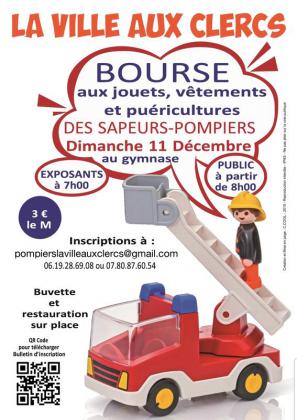 Bourse aux jouets, vêtements et puériculture - La Ville-aux-Clercs