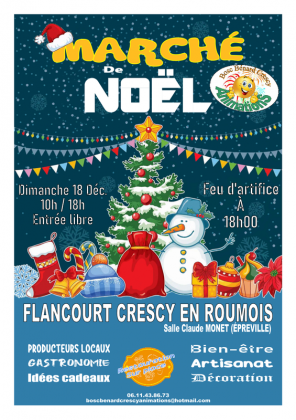 Marché de noël - Flancourt-Crescy-en-Roumois