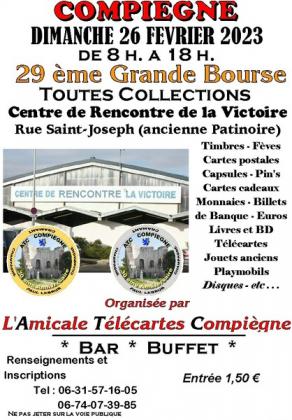 29eme Bourse toutes collections - Compiègne