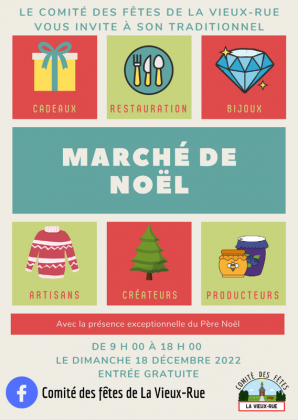 Marché de noël - La Vieux-Rue