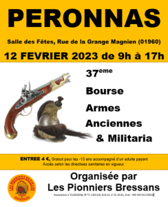 37eme bourse armes anciennes et militaria - Péronnas