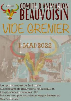 Vide Grenier - Marché aux Puces - Beauvoisin