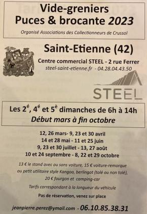 Vide-greniers - puces - brocante - Saint-Étienne
