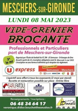 Brocante, Vide grenier - Meschers-sur-Gironde
