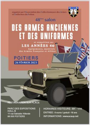 48eme salon de l'arme ancienne et de l'uniforme - Poitiers