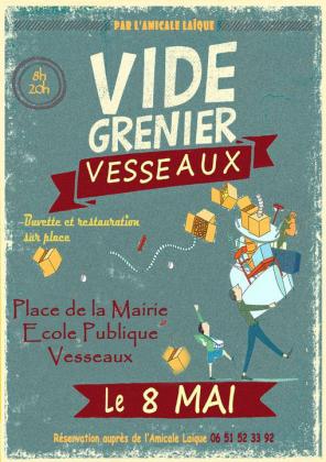 Vide grenier - Vesseaux