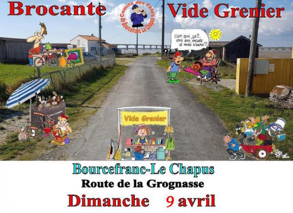 Brocante, Vide grenier - Bourcefranc-le-Chapus