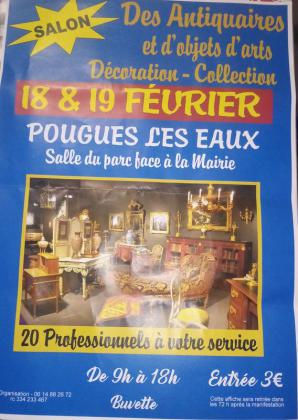 Salon des antiquaires, des objets d'arts - Pougues-les-Eaux