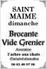 Brocante, Vide grenier - Saint-Maime