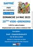 Vide grenier - Saffré