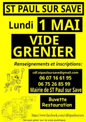 Vide-greniers - Saint-Paul-sur-Save