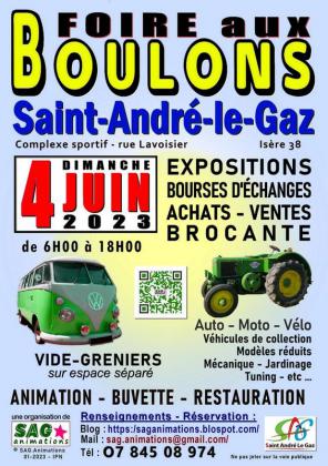 Foire aux boulons - Saint-André-le-Gaz