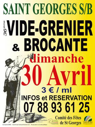 Brocante, Vide grenier - Saint-Georges-sur-Baulche