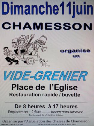 Vide-greniers - Chamesson