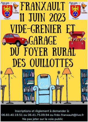 Vide grenier et garage - Franxault